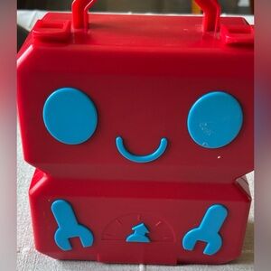 Lakeshore Carry Around Robot Town Playset & Robot Figures